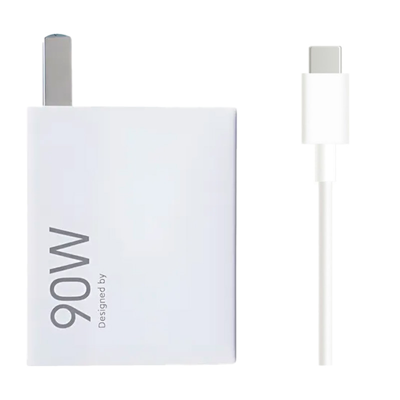 Cargador Xiaomi 90W original con cable USB-C – carga rápida para celulares y laptops