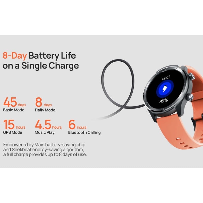 Mibro Watch A3 smartwatch con diseño elegante, monitoreo de salud y múltiples modos deportivos.