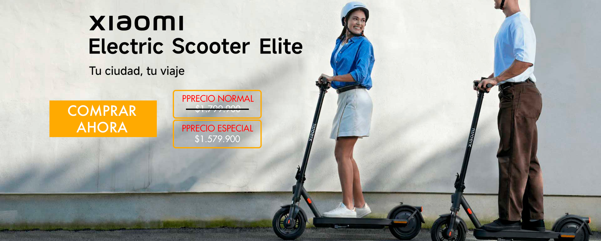 Xiaomi Scooter Elite con diseño plegable, batería de larga duración y motor potente