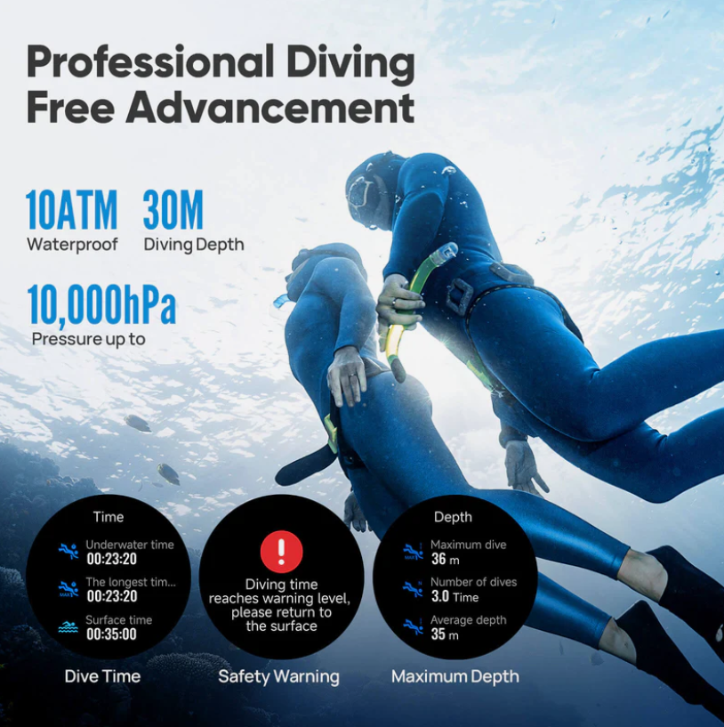 Mibro Explorer S smartwatch con diseño deportivo, funciones inteligentes y monitoreo diario