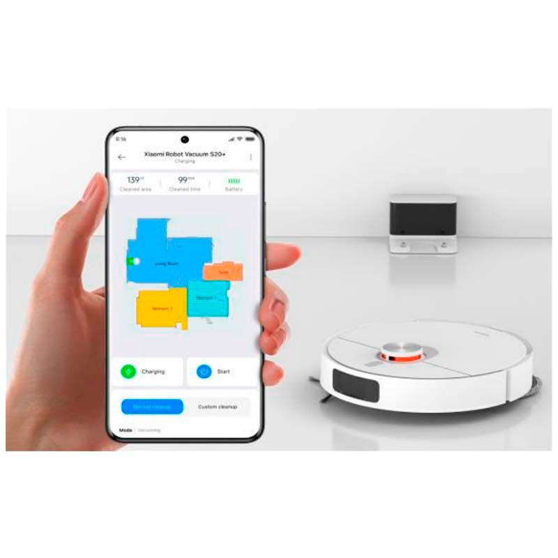 Xiaomi Robot Vacuum S20+ robot aspirador inteligente con limpieza automática y navegación avanzada