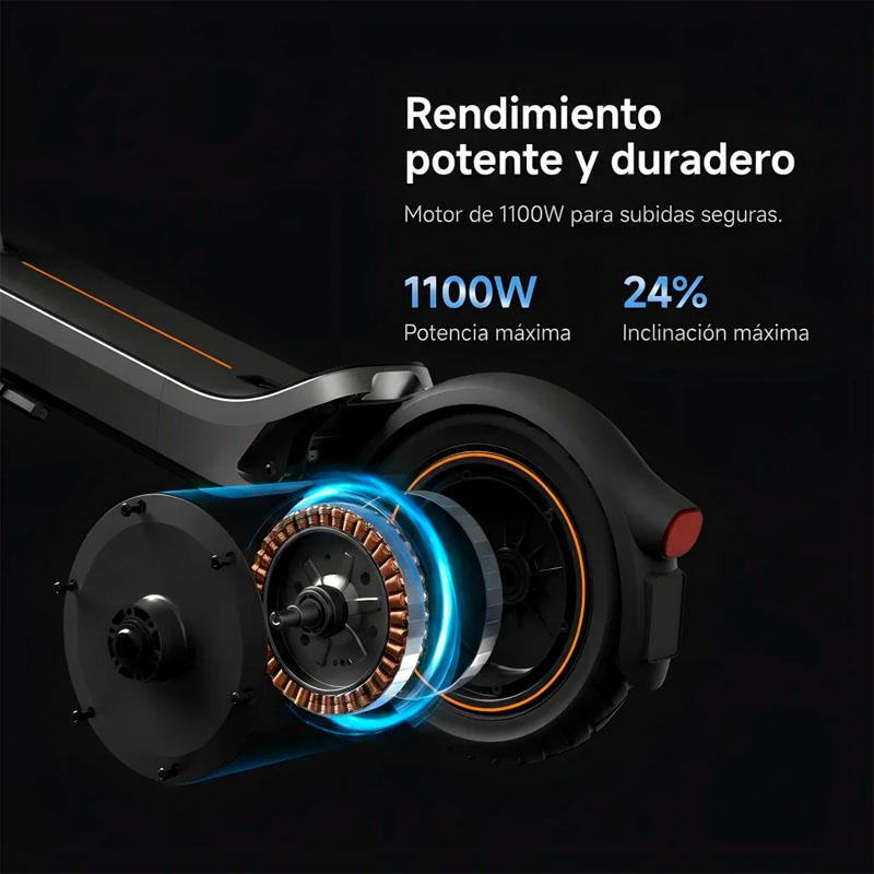 Xiaomi Electric Scooter 6 Max 10 Xiaomi Electric Scooter 6 Max patineta eléctrica con gran autonomía, potente motor y diseño premium para movilidad urbana.